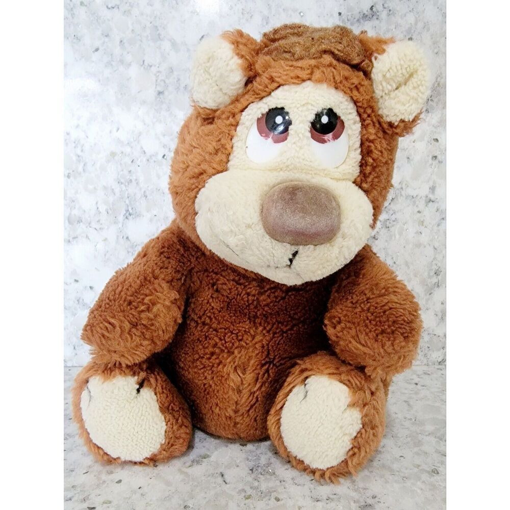 Vintage‎ Nature Babies 1982 R. Dakin Bumpkin Bear Plush Stuffed Animal Teddy 9”